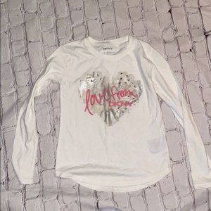 White Long Sleeved Cotton Shirt